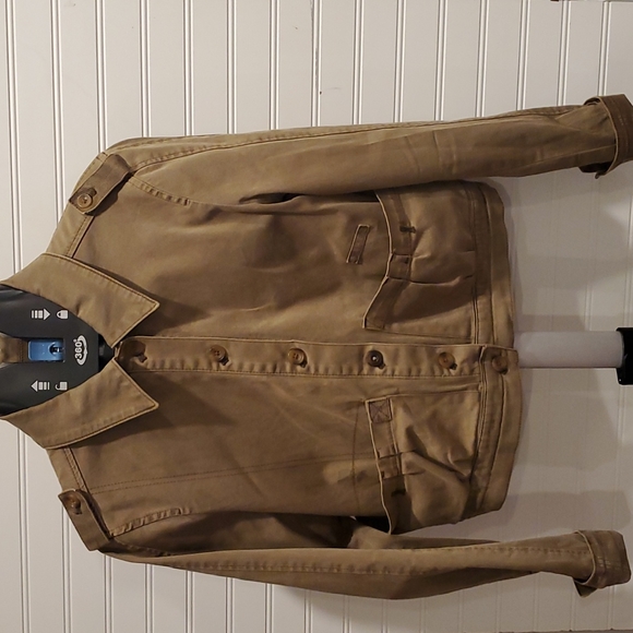 VGC Anthropologie Hei Hei Cropped Military Utility Jacket | Sz. Small - Picture 3 of 9